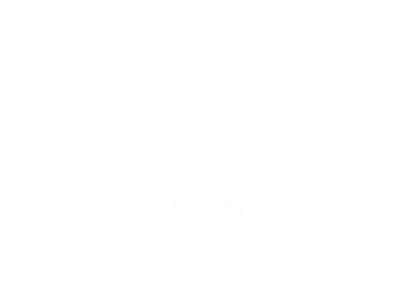 6-Deoxy-6-(2-((methylcarboxy)ethyl)thio)-heptakis(6-deoxy-6-(2-carboxyethyl)thio)-gamma-cyclodextrin
